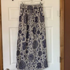 Peruvian knit skirt
